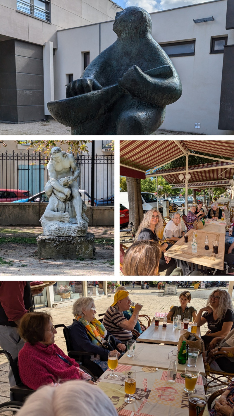 Promenade au parc Gasparin et verre de l'amitié